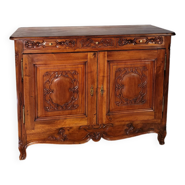 Buffet art déco  en noyer massif