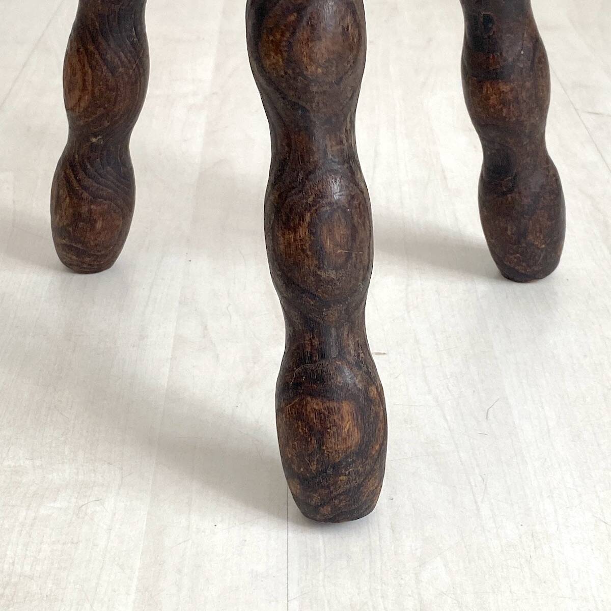 1950s modernist tripod stool