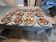 Fish service Vallauris dish + 12 plates