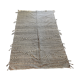 Tapis berbère Kilim noir et blanc 280x185cm