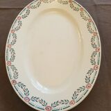 Terre de Fer oval serving dish