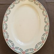 Plat de service ovale Terre de Fer