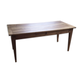 Table de ferme en noyer 170 cm