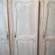 Louis XV wardrobe 3 doors wardrobe ceruse