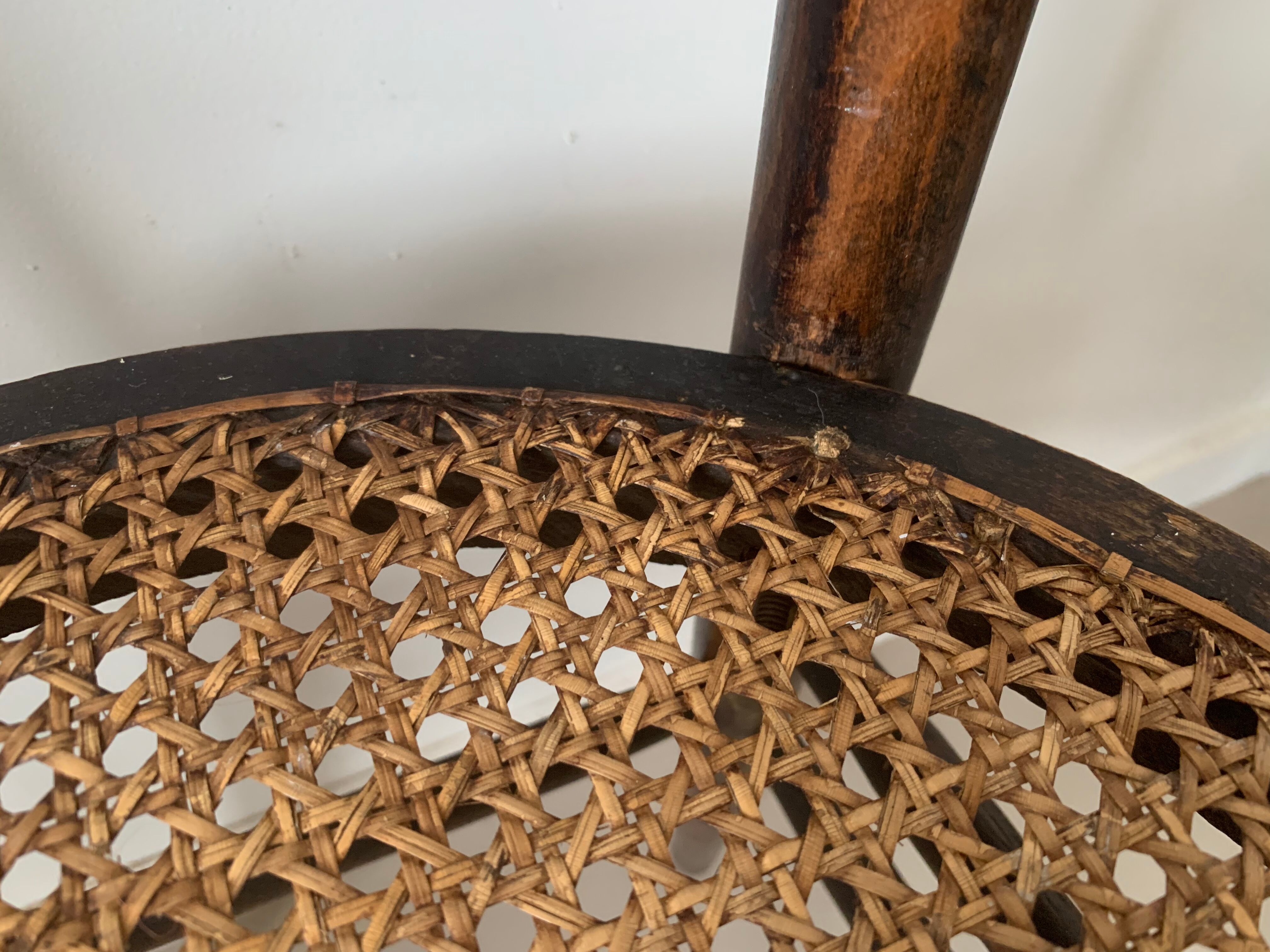 Antique bistro chair