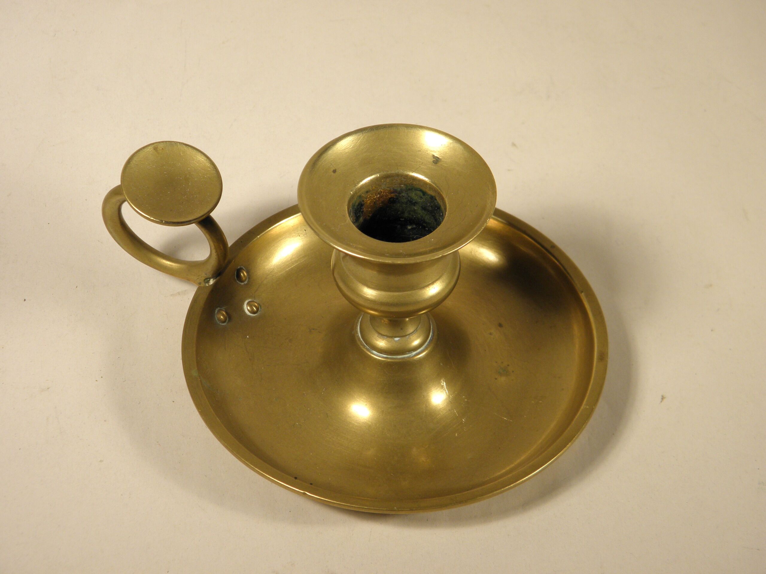 Brass candle holder