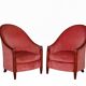 Pair of Art Deco Armchairs by René Joubert & Philippe Petit for DIM,