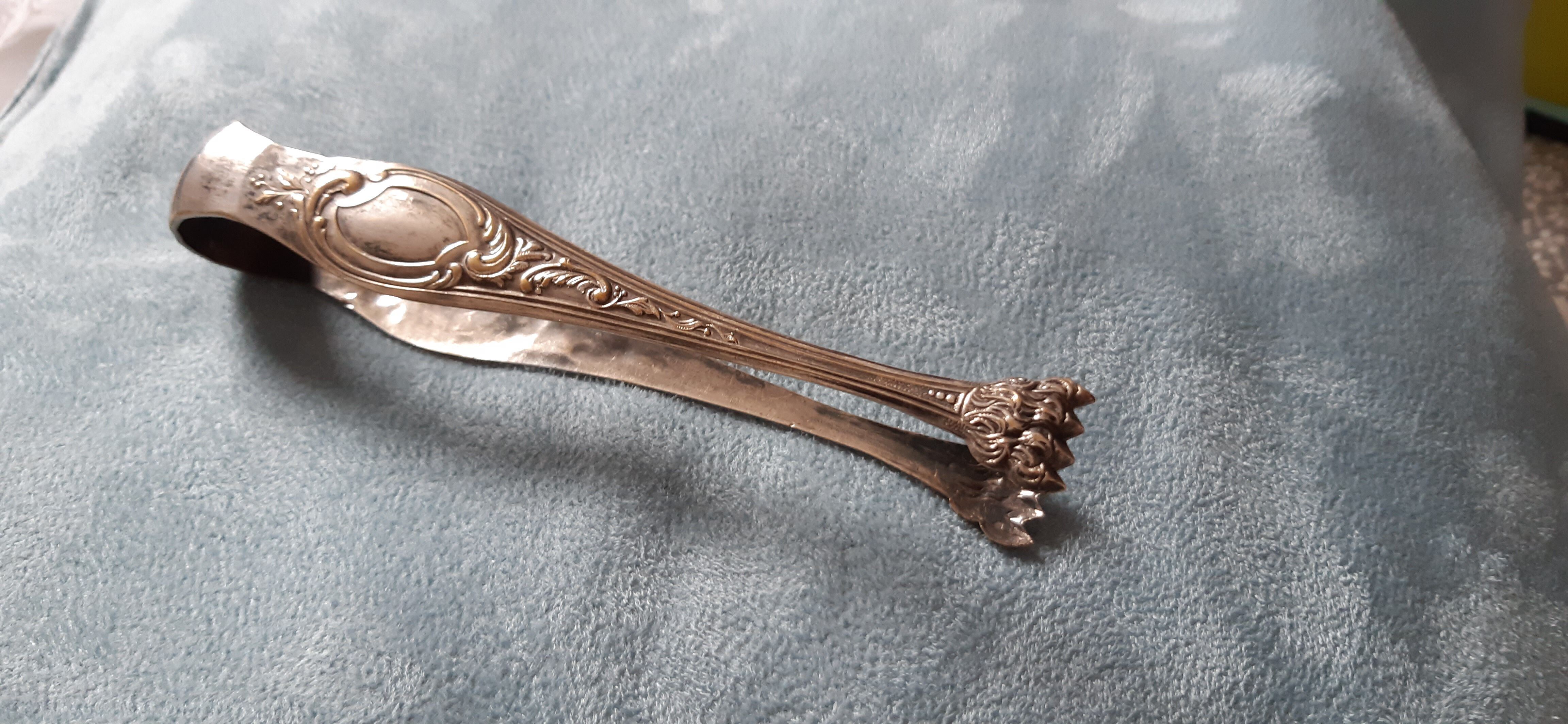 Art Nouveau sugar tongs
