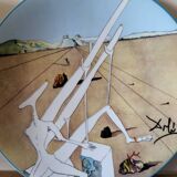 Salvador Dali numbered porcelain plate