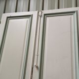 Pair of old Haussmann doors 1900/1920 with built