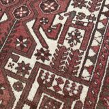 Vintage persian carpet hamadan 128x212 cm