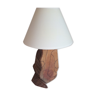 Cedar lamp