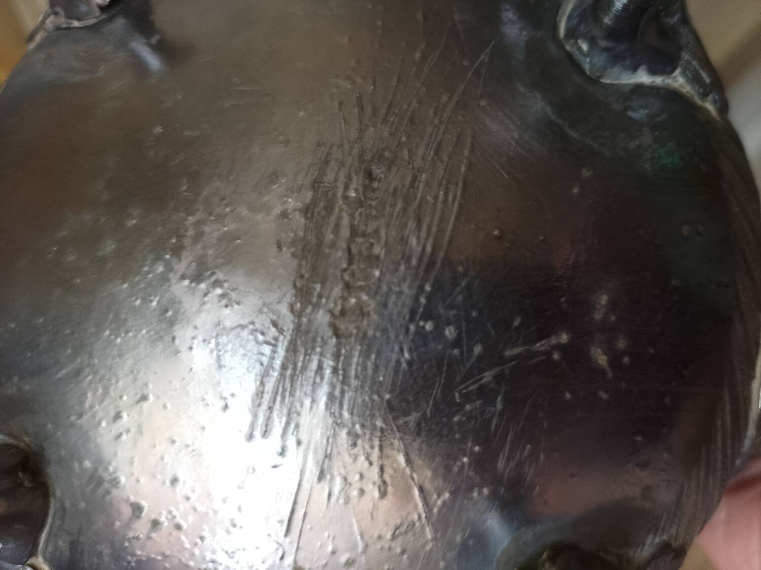 Sheffield teapot, silver, 19th century.