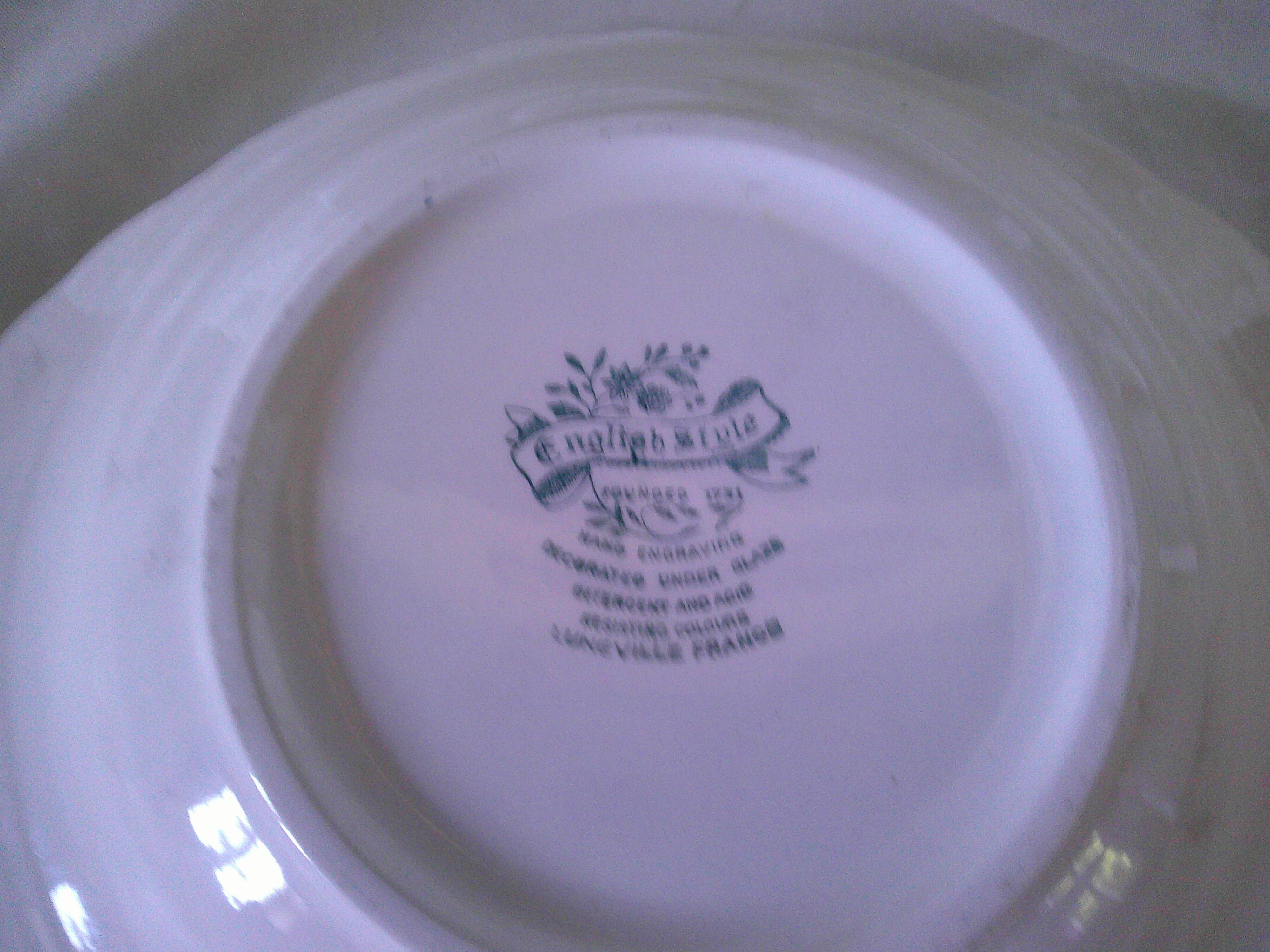 Luneville oval dish