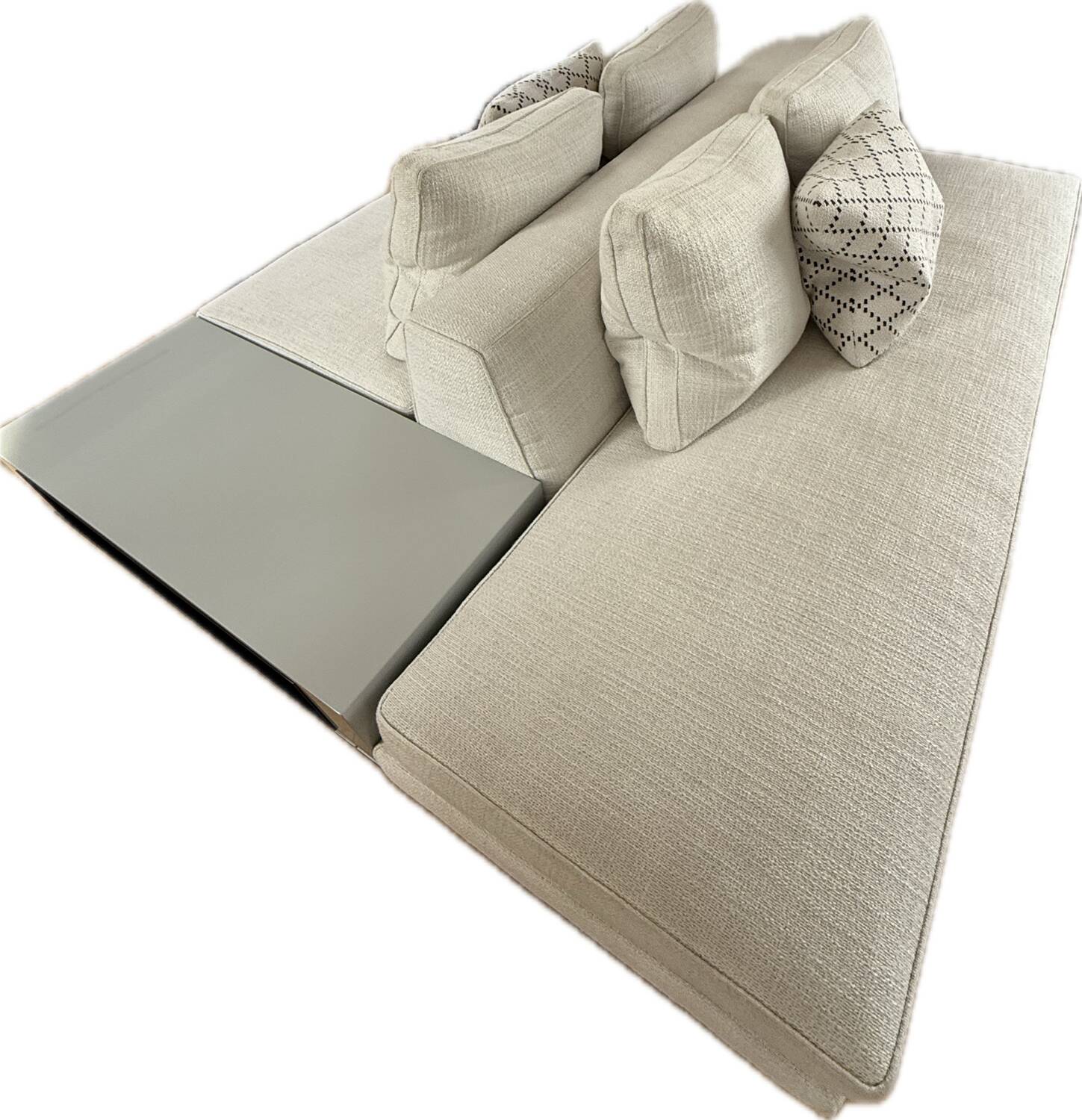 Luxury double-sided sofa Minotti