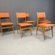Mid century Italian dining chairs, 1950s