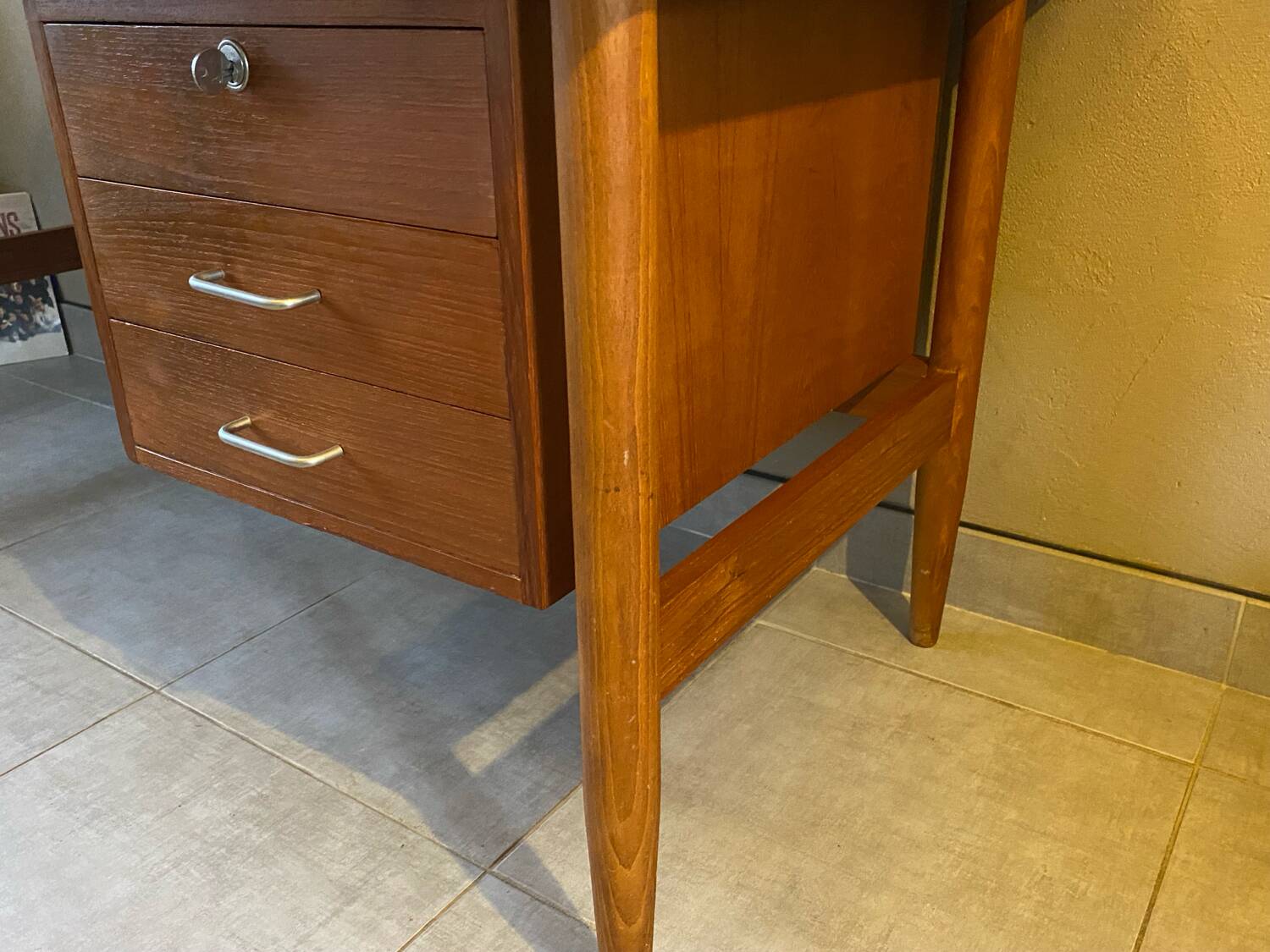 Vintage teak desk
