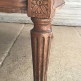 Velvet shepherdess armchair