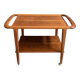 Teak serving trolley by Niels Otto Moller Denmark 1960s Old store stock