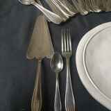 Silver metal housewife