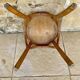 Vintage Curved Wood Stool, Baumann, Circa 1950s/1960s