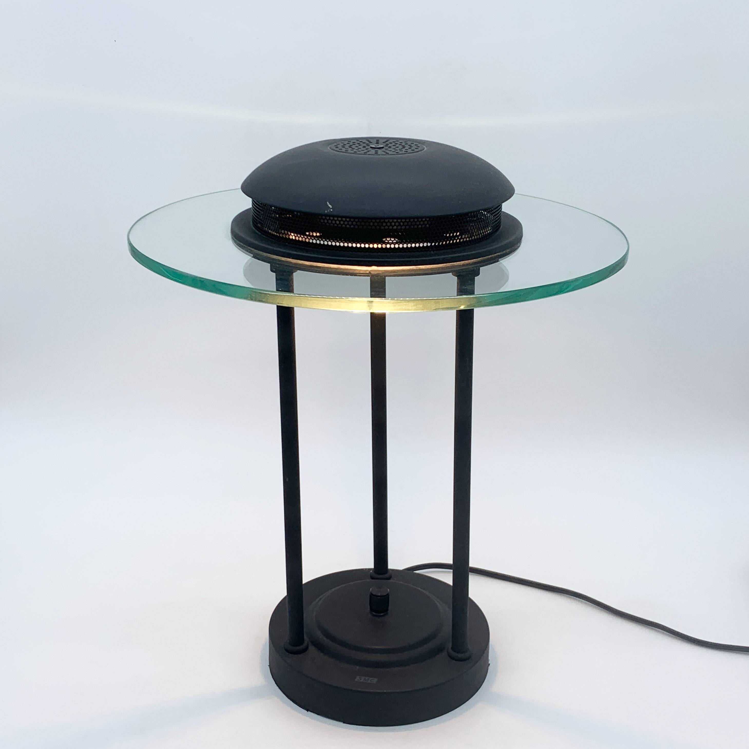 Saturn lamp by Robert Sonneman 1980