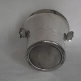 Silver stainless steel champagne bucket 18.10