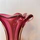 Pink vase of  Fratelli Toso - chambord