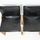 Monk dining chairs by Afra & Tobia Scarpa for Molteni, 1970s