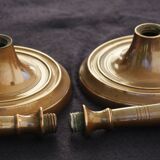 Pair of 18th century candlesticks