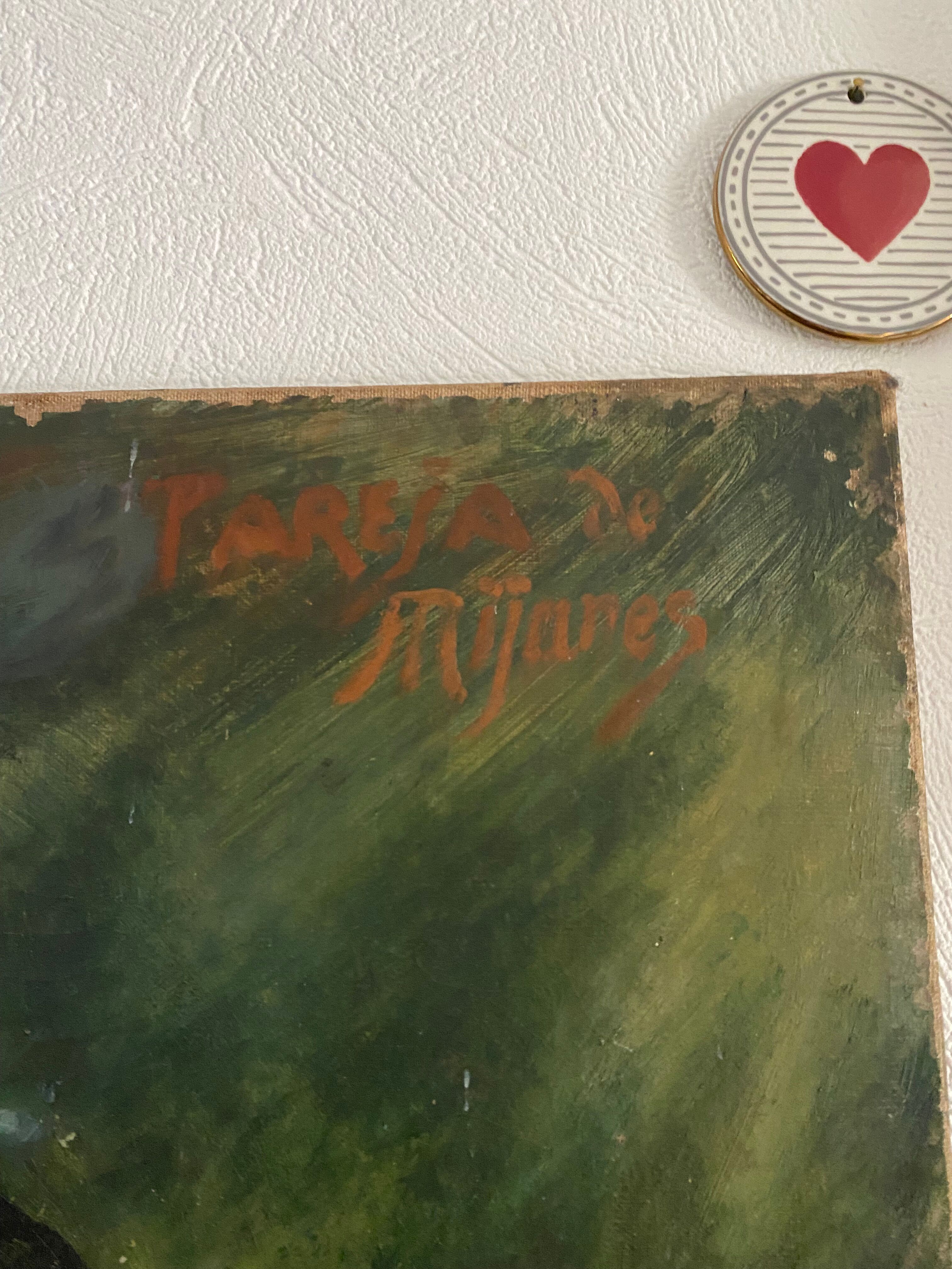 Oil on canvas The woman in the stole