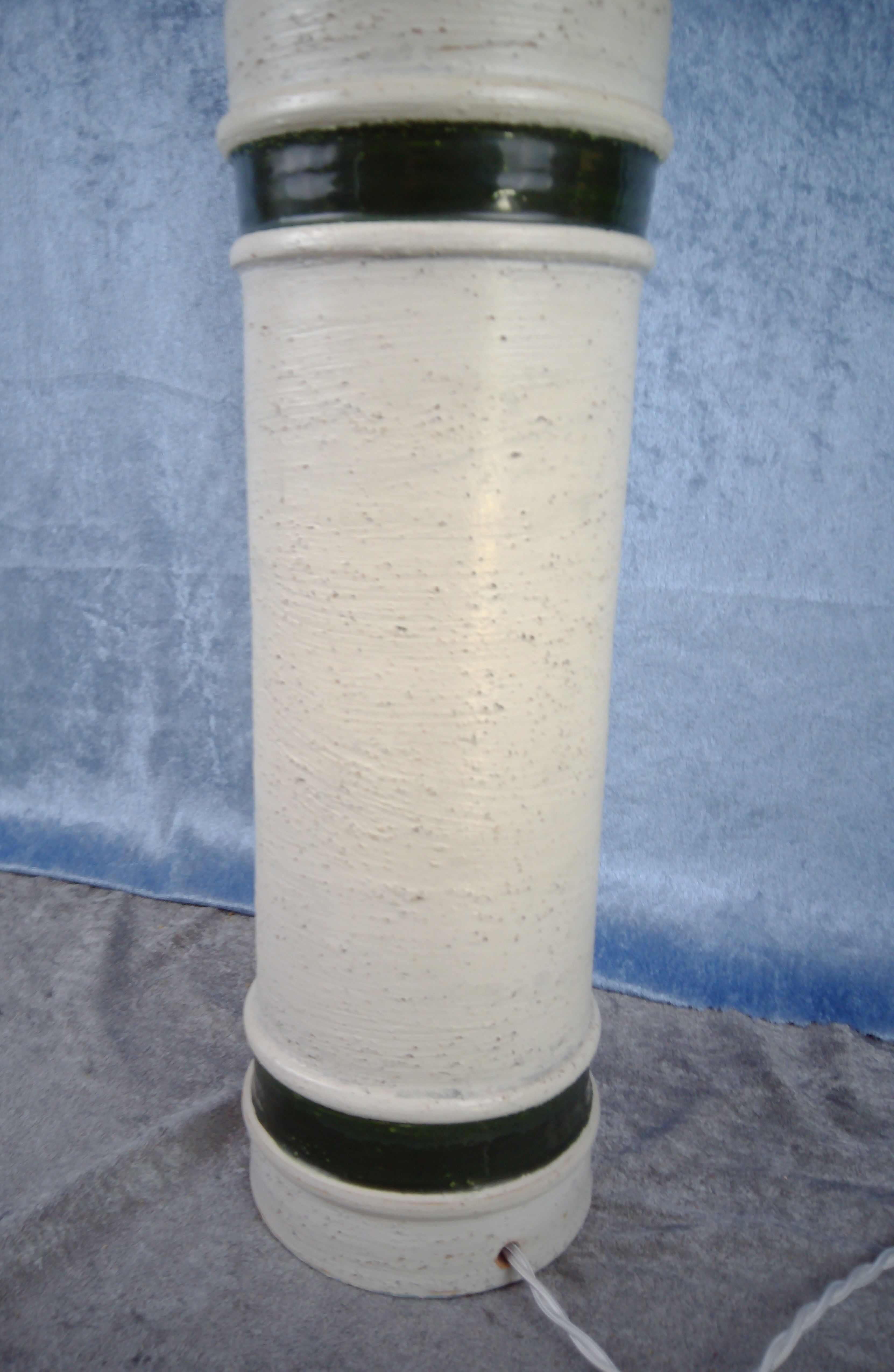 Bergbom B-059 lamp, Bitossi ceramic base 1970