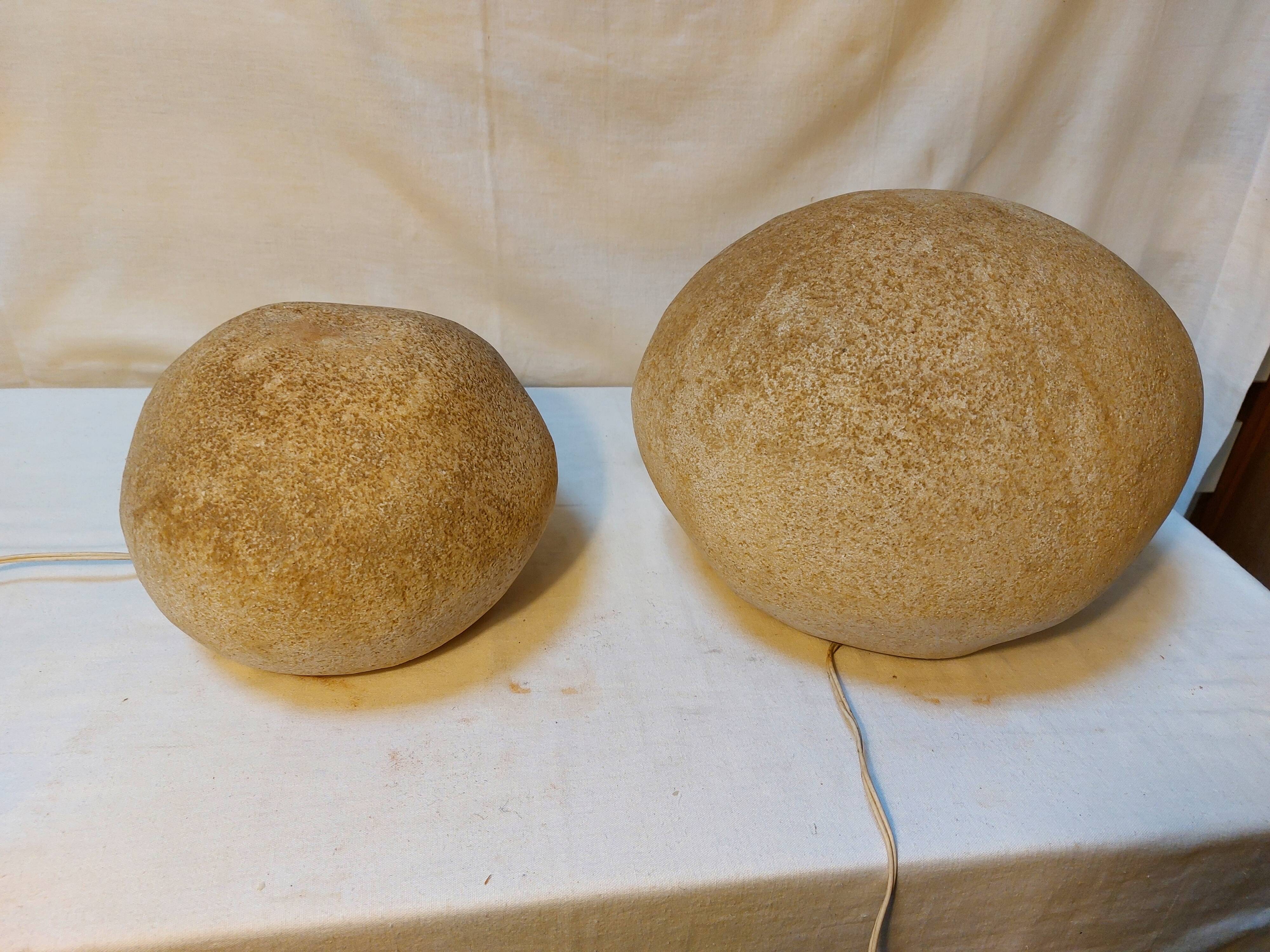 Pair of Dora lamps by André Cazenave for Atelier A - 1970s