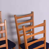 Set of Four Chairs, Germany, 1960s