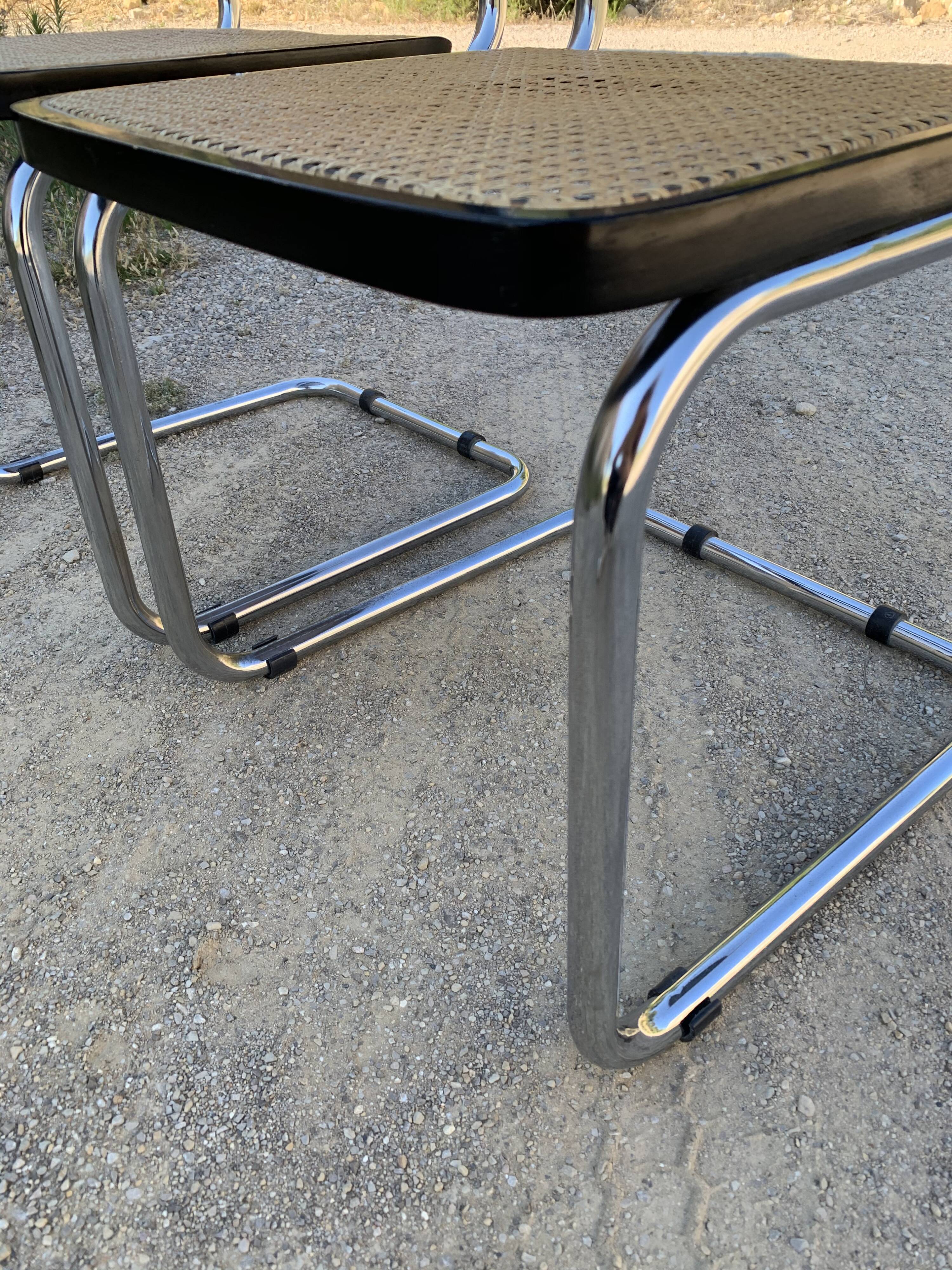 Pair of Cesca chairs, Marcel Breuer