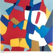 Roland BIERGE, Montfermeil, 1978. Lithographie originale signée au crayon