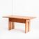 Dining table designed by Silvio Coppola for Fratelli Montina. Italy, 1970s