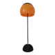 Lampadaire vintage champignon orange 1980
