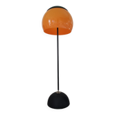 Vintage orange mushroom floor lamp 1980