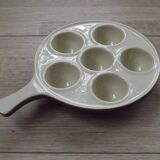 Set de 3 pots à escargots à 6 avec poignée 4616