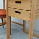 Bureau d'architecte vintage 2 tiroirs, 1960s
