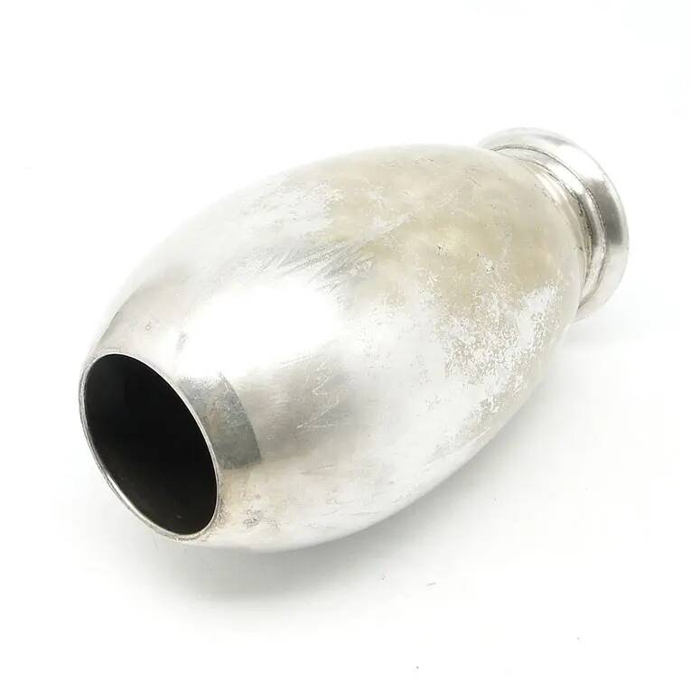 Ikora vase, Art Deco, silver-plated brass, WMF, Germany, 1930s
