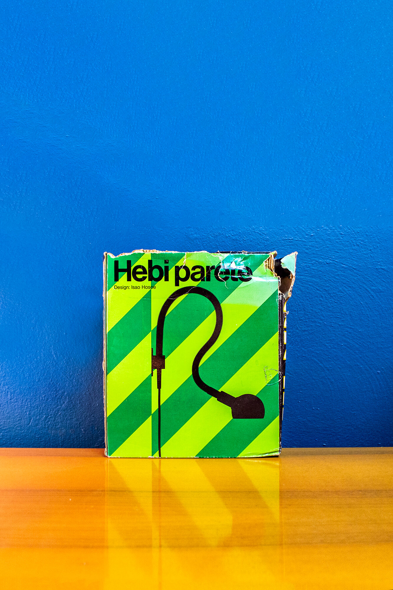 Hebi table lamp by Isao Hosoe for Valenti Luce, Italy, year 1968