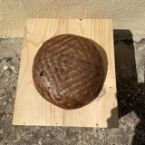 Empty cup woven wicker pocket