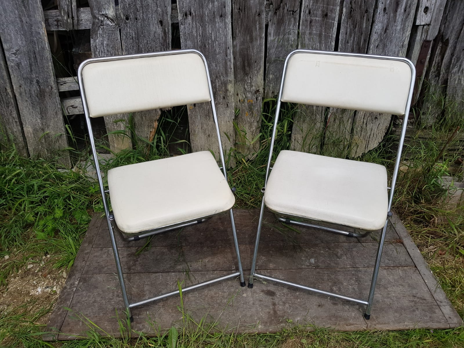 Pair lafuma chairs
