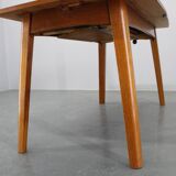 Table à manger extensible en chêne des années 1960, Allemagne