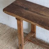 Old farm bench