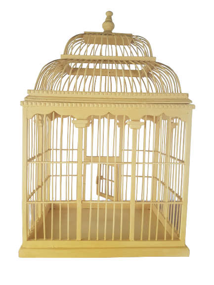 Vintage bird cage