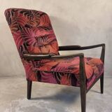 Mid-Century Armchair With Outswept Arms