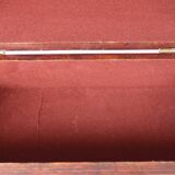 petite malle en bois et laiton